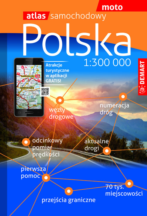 Atlas samochodowy Polski 1: 300 000