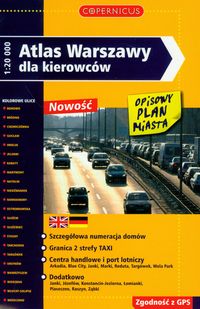 Atlas Warszawy dla kierowców 1:20 000