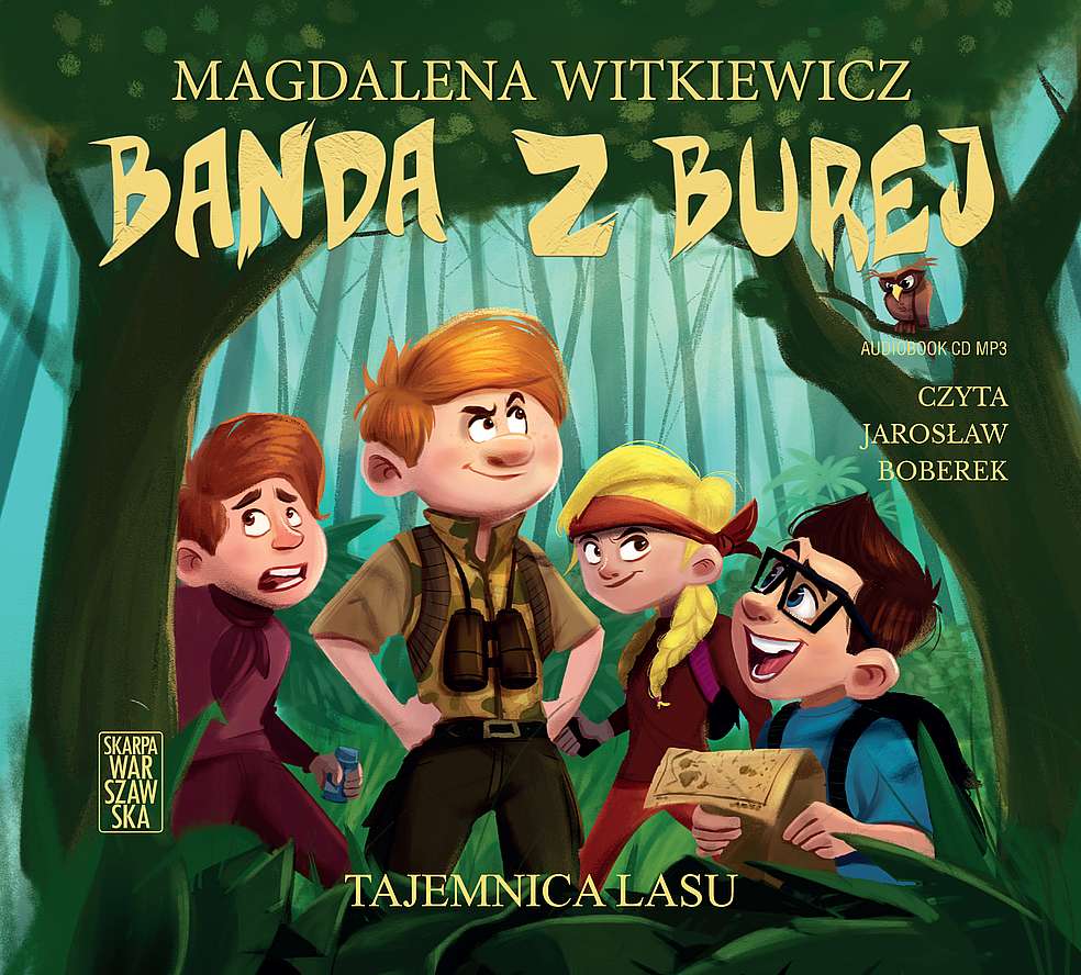 AUDIOBOOK Banda z Burej Tajemnica lasu