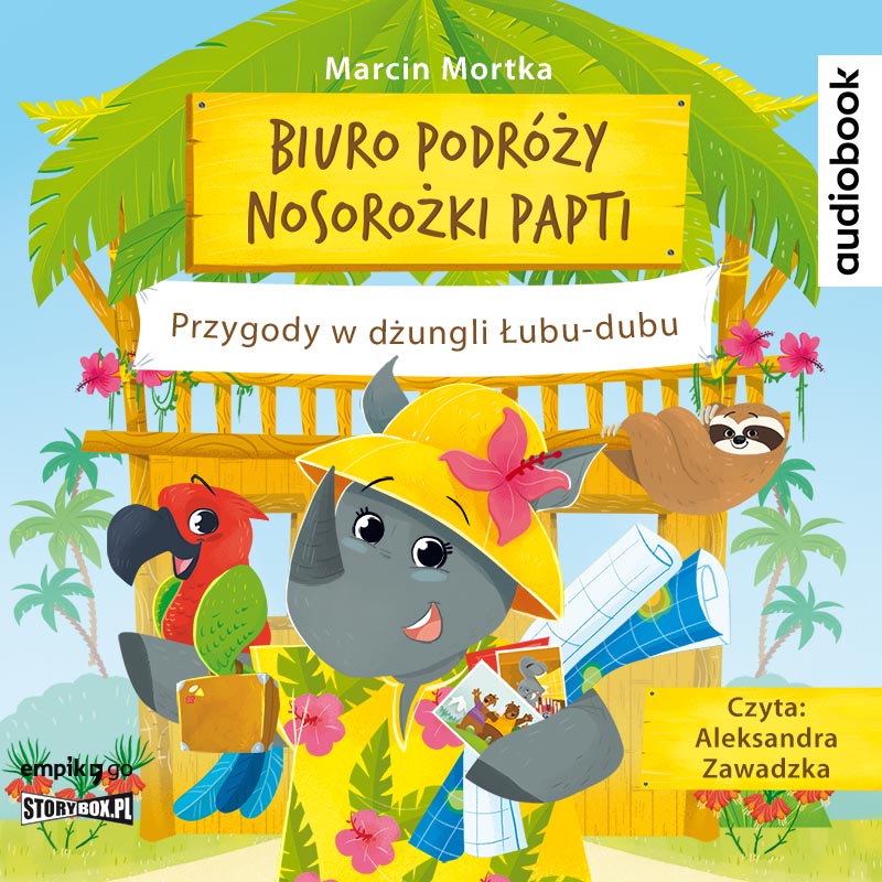 AUDIOBOOK Biuro podróży nosorożki Papti