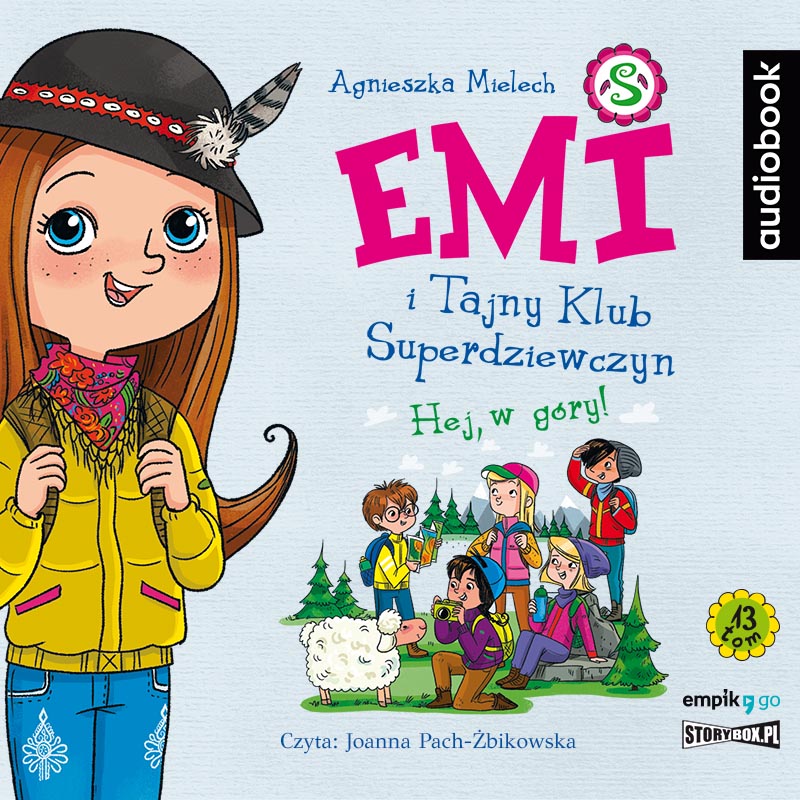 AUDIOBOOK Emi i Tajny Klub Superdziewczyn Tom 13 Hej w góry!