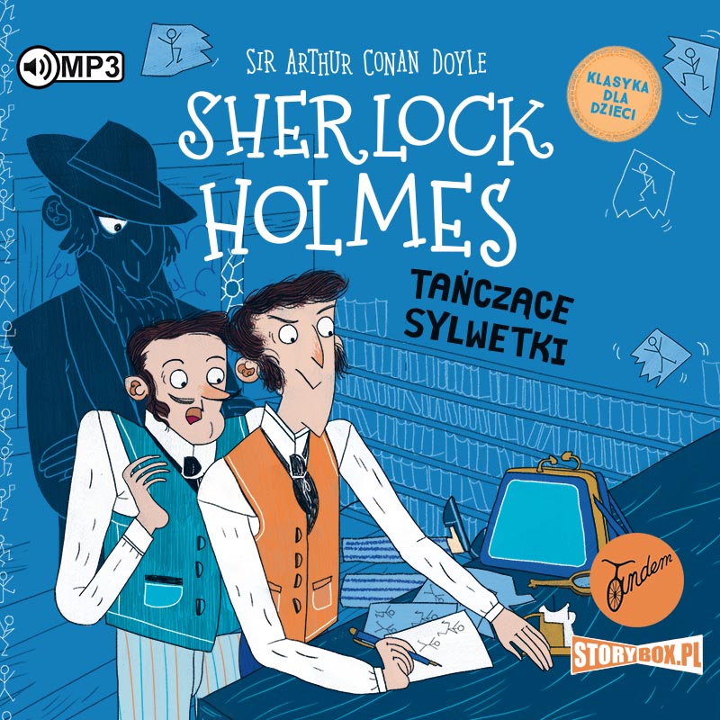 AUDIOBOOK Klasyka dla dzieci Tom 24 Sherlock Holmes Tańczące sylwetki