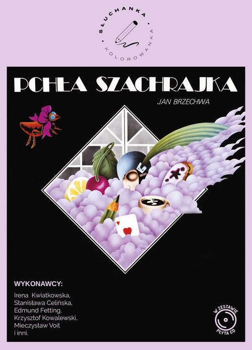 AUDIOBOOK Słuchanka-kolorowanka Pchła Szachrajka