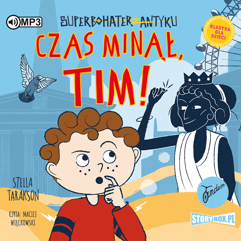 AUDIOBOOK Superbohater z antyku Tom 10 Czas minął, Tim!