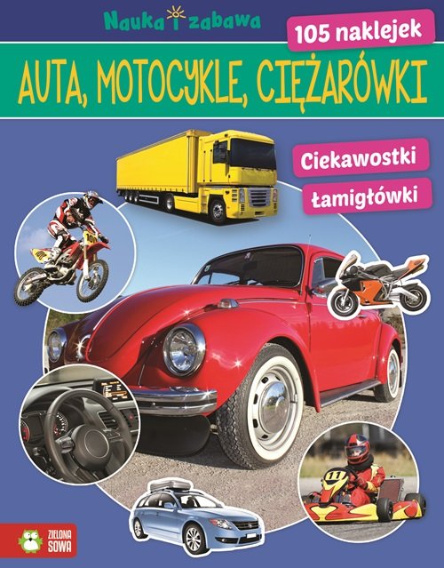 Auta ciężarówki motocykle Nauka i zabawa