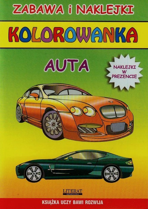 Auta Kolorowanka