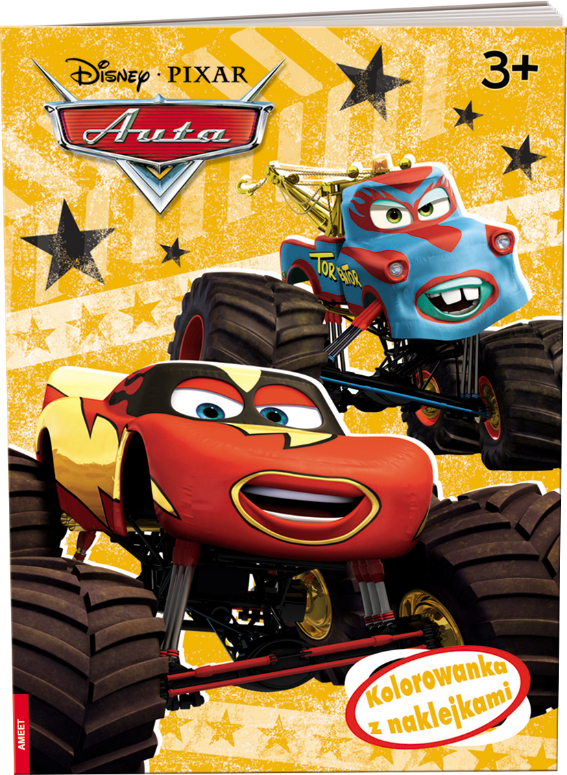 Auta Kolorowanka z naklejkami NA-9119
