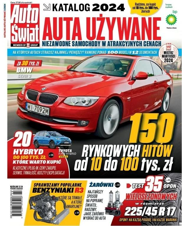 Auto Świat Katalog Używane do 100 tys.zł 3/2024