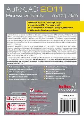 AutoCAD 2011. Pierwsze kroki. eBook