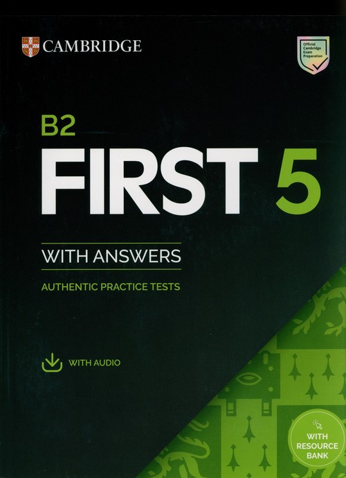 B2 First 5 Student's Book with Answers with Audio with Resource Bank