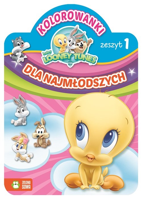 Baby Looney Tunes. Kolorowanki dla najmłodszych. Zeszyt 1
