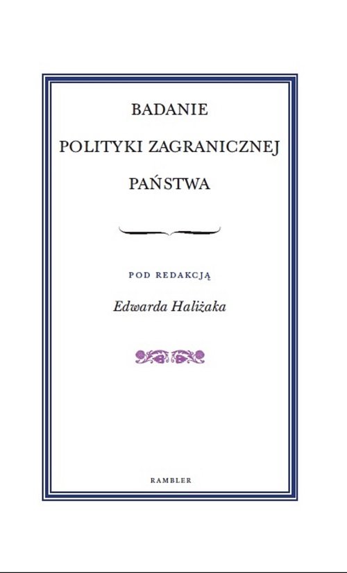 Badanie polityki zagranicznej państwa