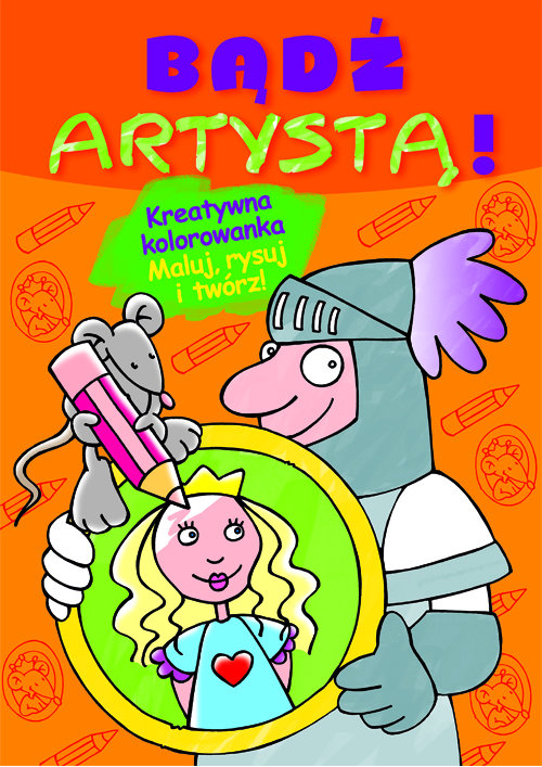 Bądź artystą! zeszyt pomarańczowy