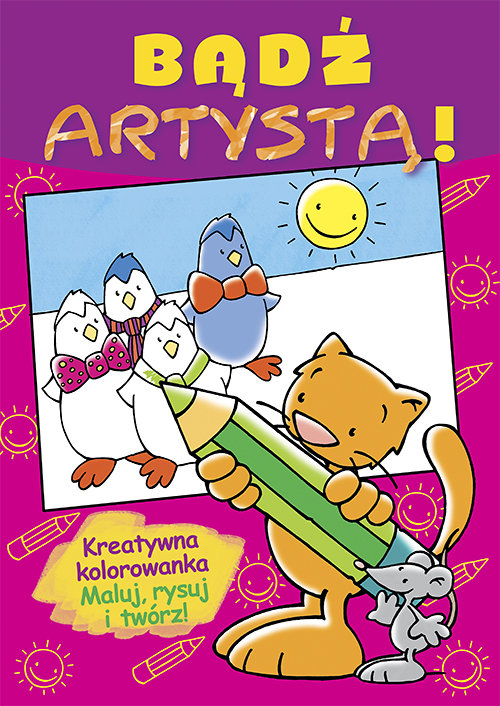 Bądź artystą! zeszyt różowy