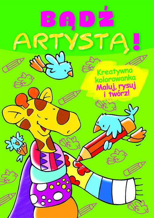 Bądź artystą zeszyt zielony