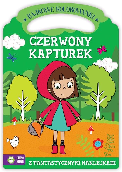 Bajkowe kolorowanki Czerwony Kapturek