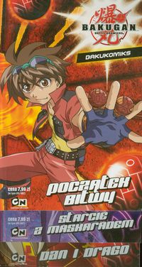 Bakugan Bakukomiks część 1-3