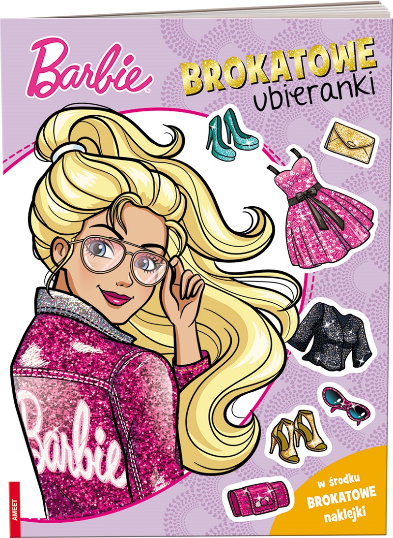 Barbie Brokatowe ubieranki