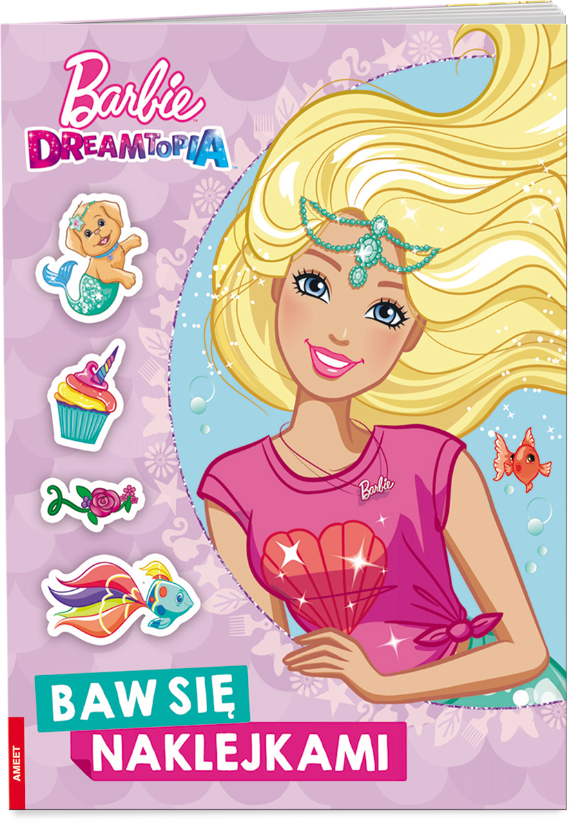 Barbie Dreamtopia Baw się naklejkami