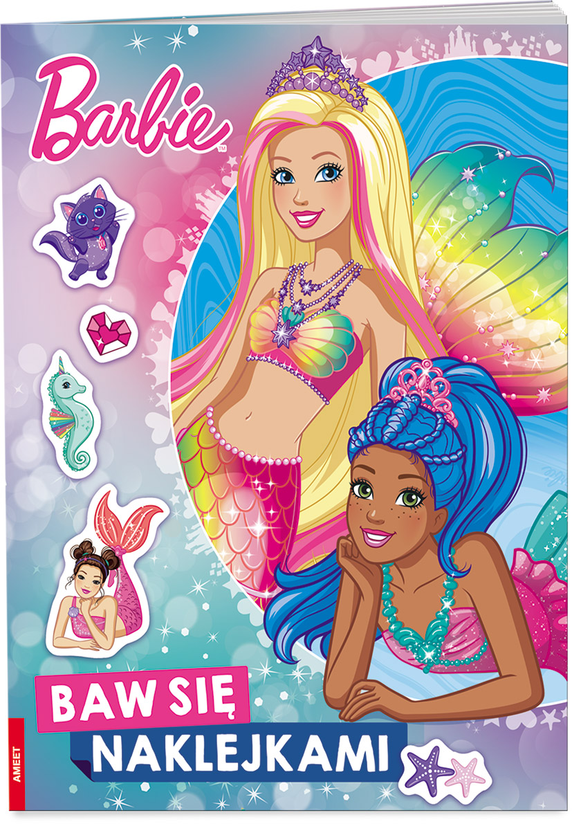 Barbie Dreamtopia Baw się naklejkami