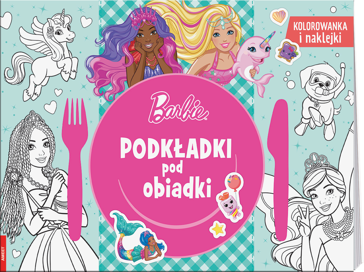 Barbie Dreamtopia Podkładki Pod Obiadki