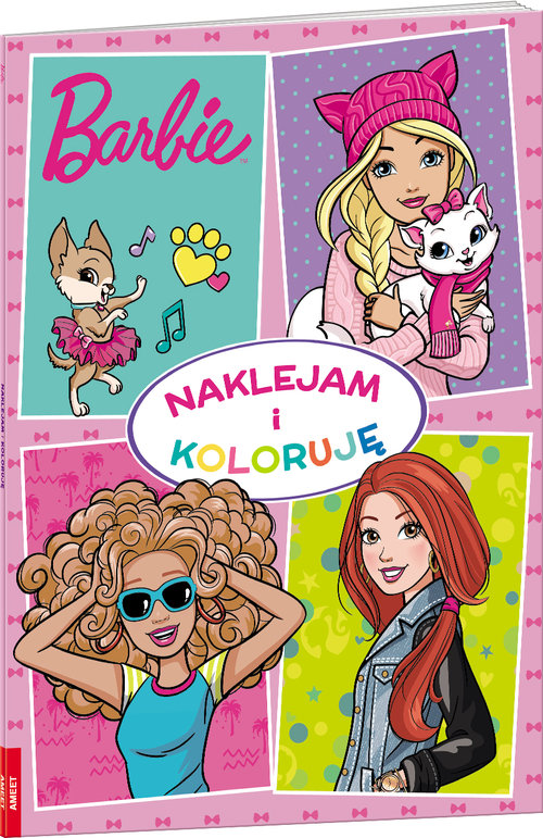 Barbie Naklejam i koloruję