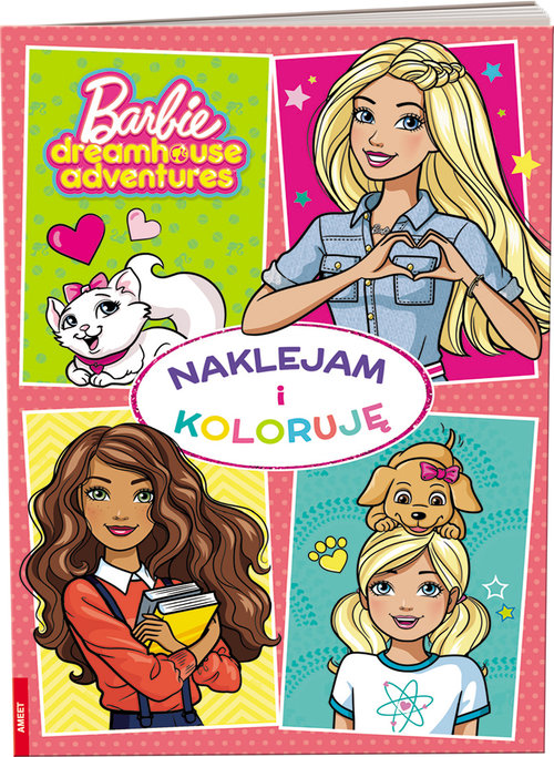 Barbie Naklejam i Koloruję