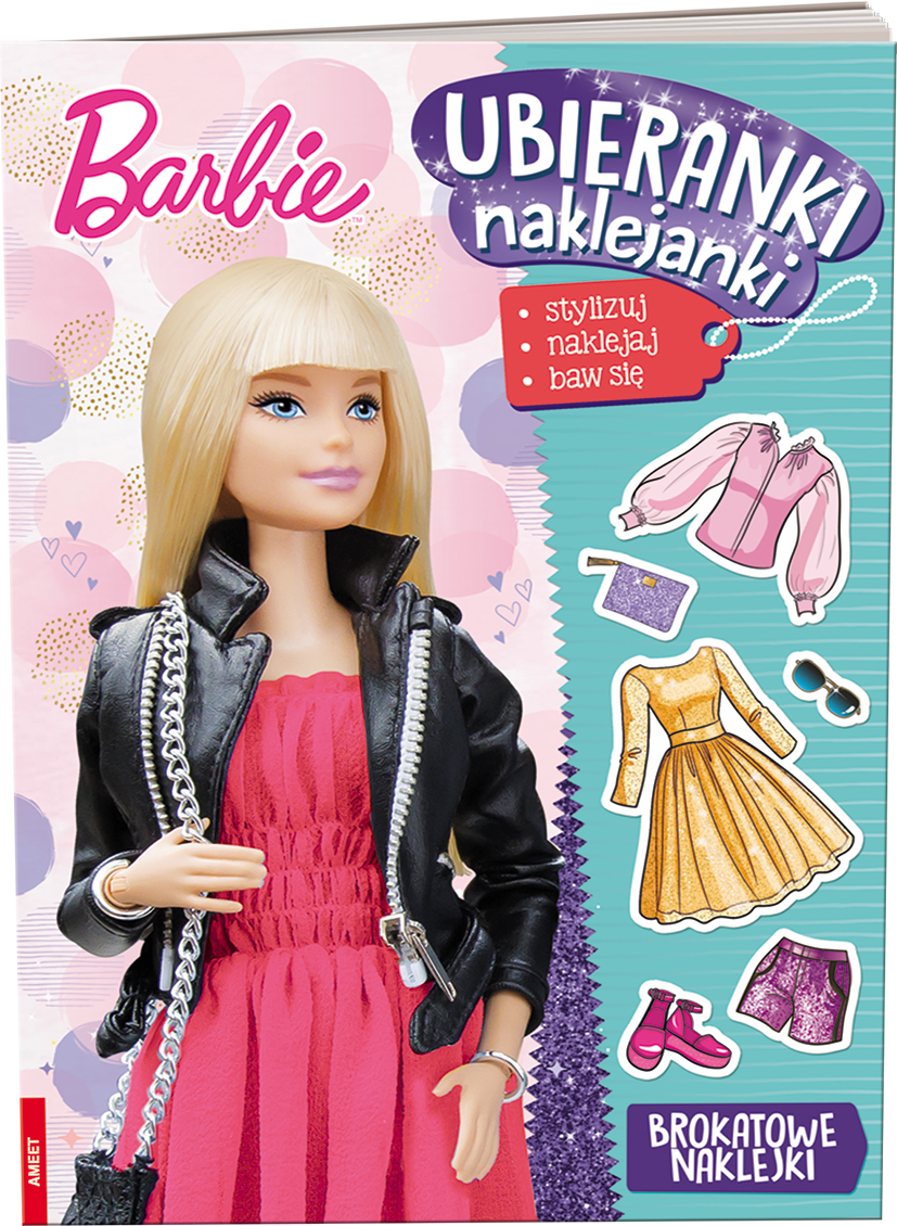 Barbie Ubieranki naklejanki