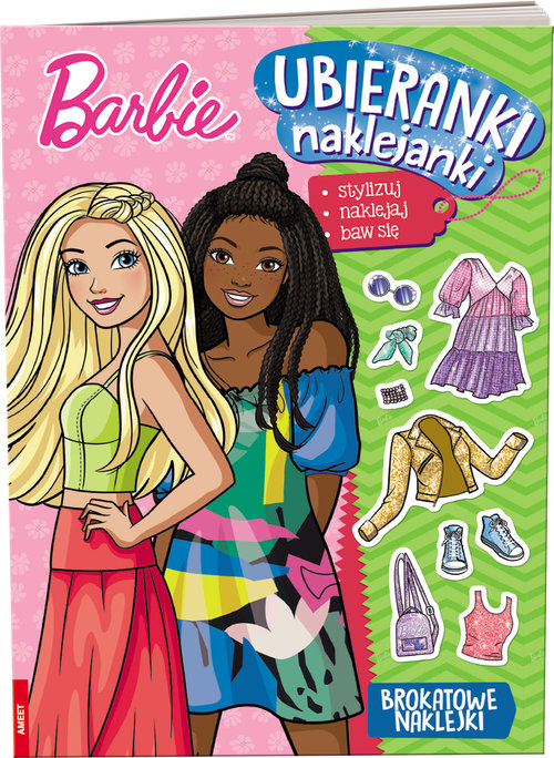 Barbie Ubieranki, Naklejanki