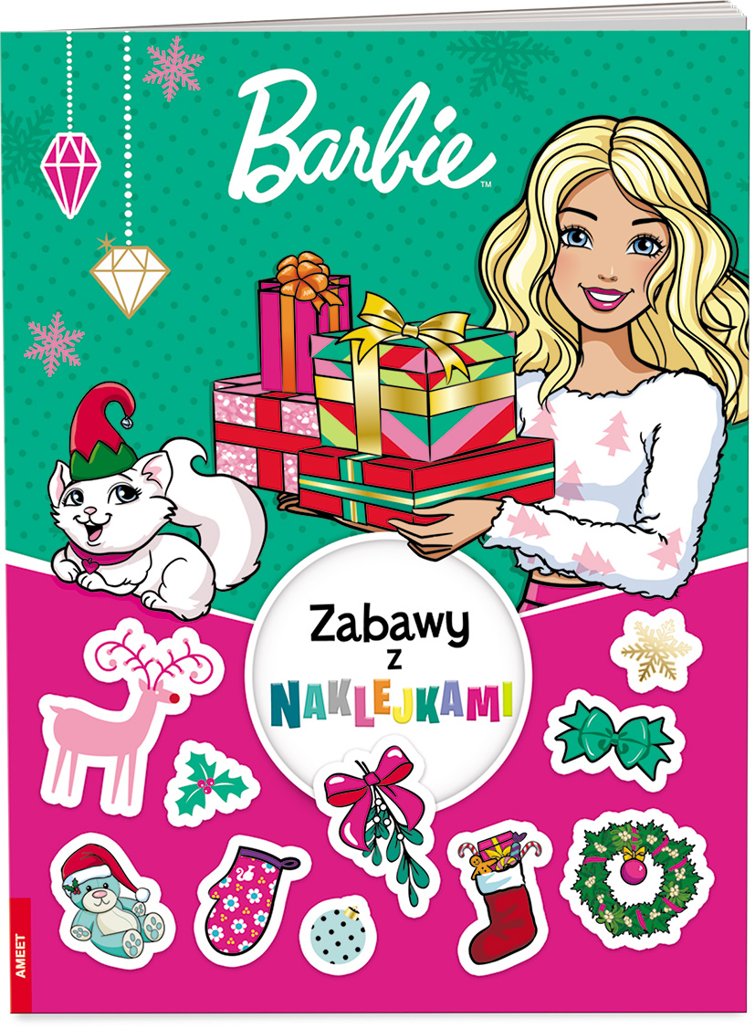 Barbie Zabawy z naklejkami STI-1110