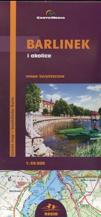 Barlinek i okolice Mapa turystyczna 1: 50 000
