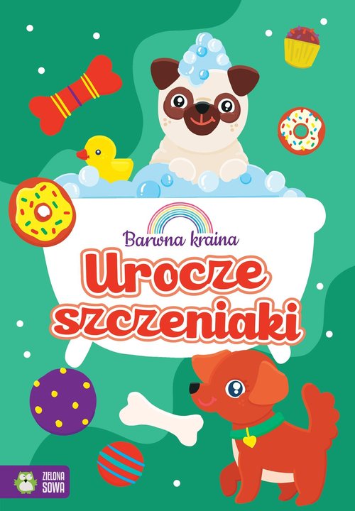 Barwna kraina Urocze szczeniaki