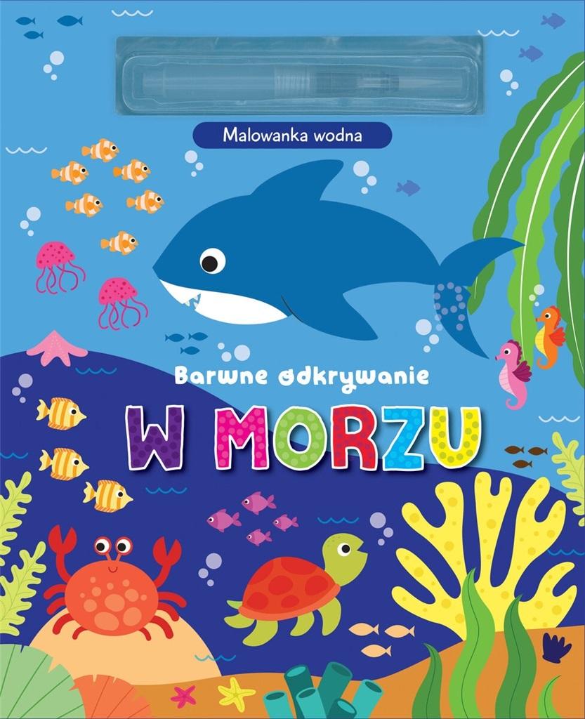 Barwne odkrywanie W morzu Malowanka wodna