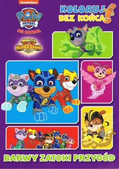 Barwy zatoki przygód. Koloruj bez końca! Psi Patrol