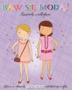 Baw się modą z naklejkami! Fioletowa