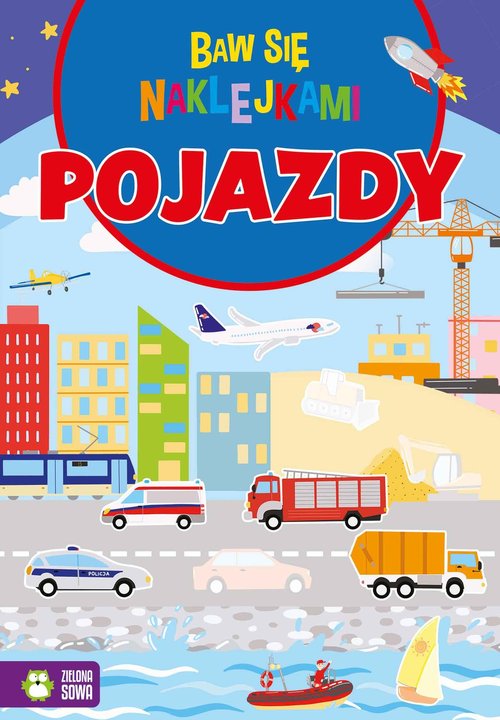Baw się naklejkami Pojazdy