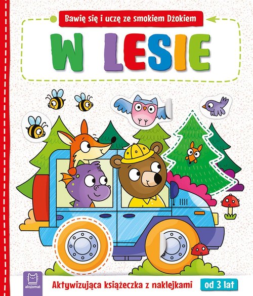 Bawię się i uczę ze smokiem Dżokiem W lesie