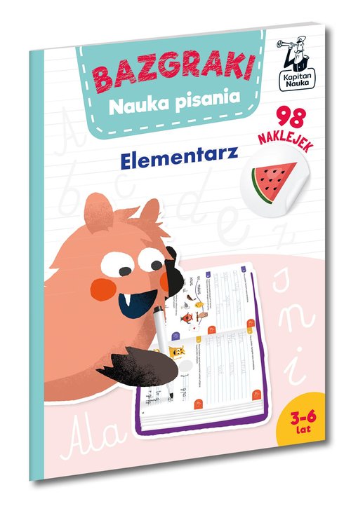 Bazgraki Nauka pisania Elementarz Kapitan Nauka