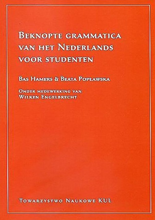 Beknopte grammatica van het Nederlands voor studenten