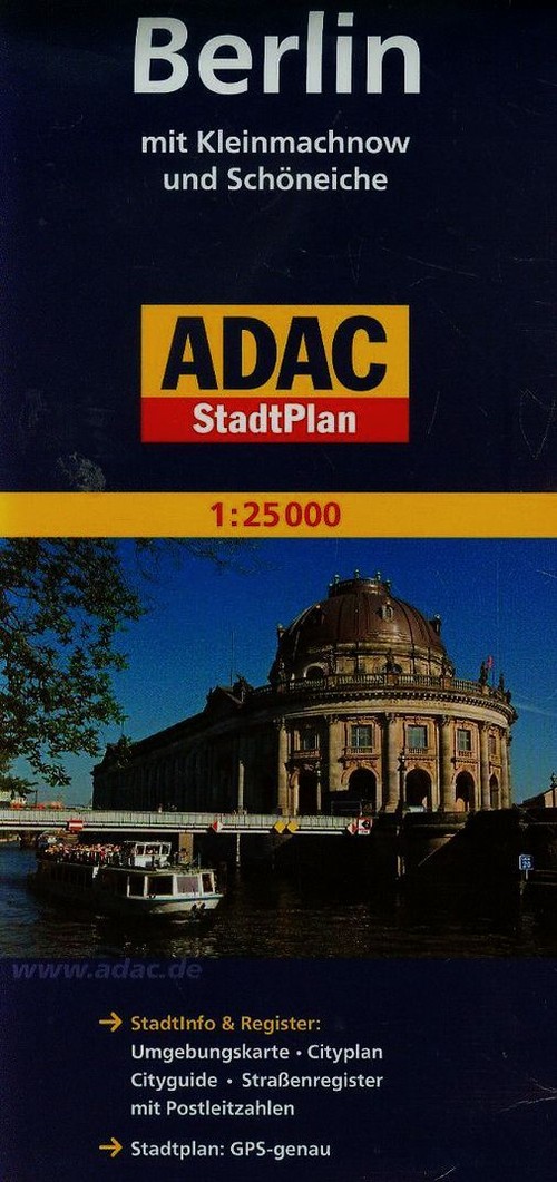 Berlin. ADAC StadtPlan (skala 1:25 000)