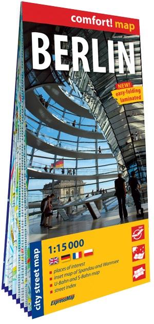 Berlin laminowany plan miasta 1:15 000