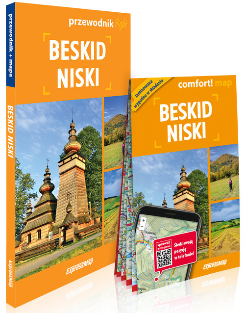 Beskid Niski light przewodnik + mapa