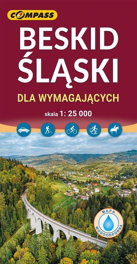 Beskid Śląski dla wymagających mapa laminowana