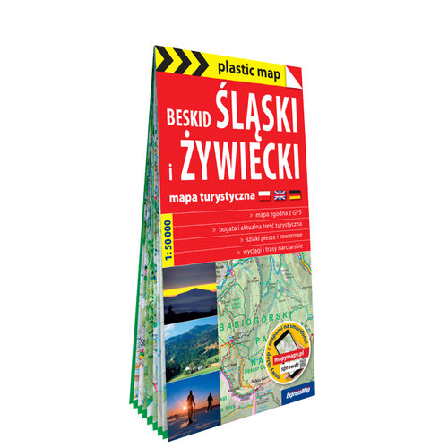 Beskid Śląski i Żywiecki mapa turystyczna 1:50 000