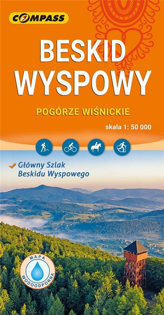 Beskid Wyspowy Pogórze Wiśnickie 1:50 000
