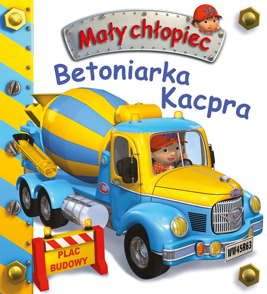 Betoniarka kacpra mały chłopiec
