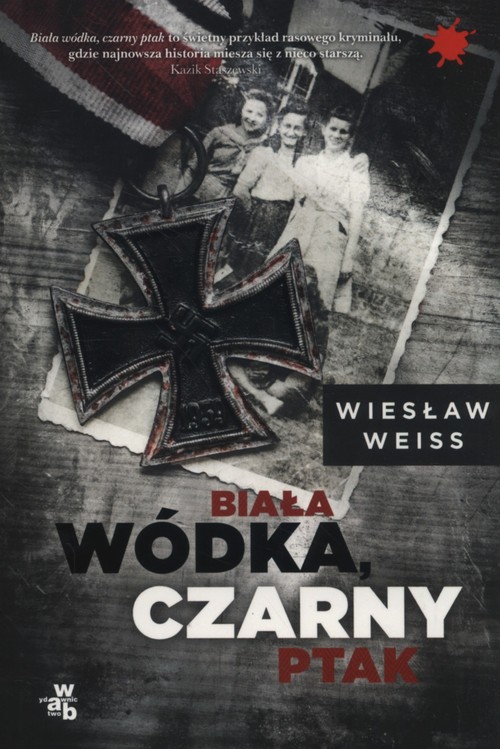 Biała wódka czarny ptak