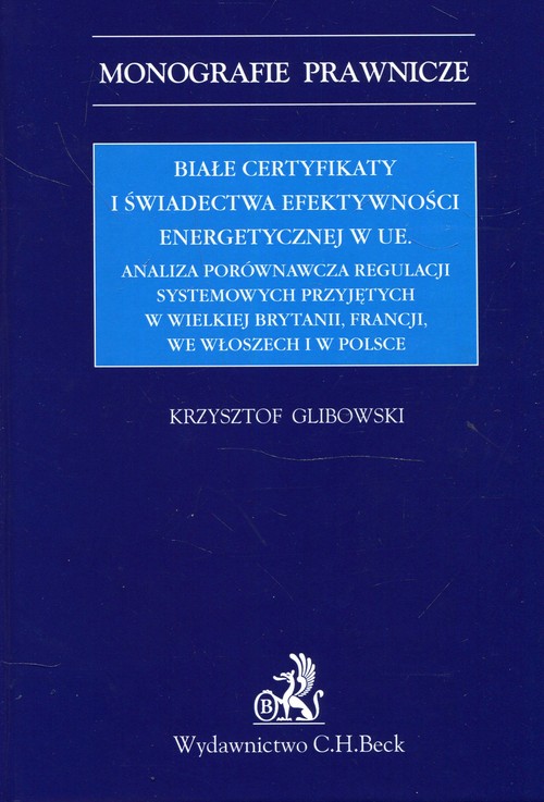 Białe certyfikaty i świadectwa efektywności energetycznej w UE