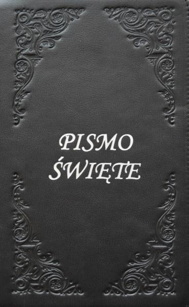 Biblia Tysiąclecia - oazowa, czarna, paginatory