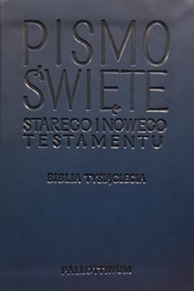 Biblia Tysiąclecia - Travel granat